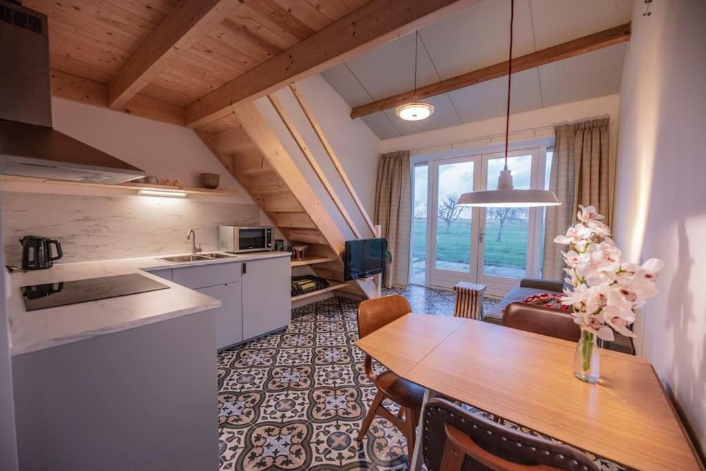 'T Winkeltje - Vakantiehuisje Op Boerderij Huize Blokland Hem ภายนอก รูปภาพ